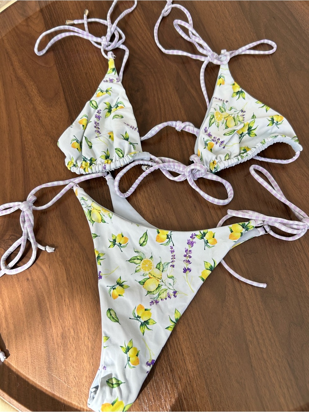 Bydee Sienna Bikini Top in Lemonie